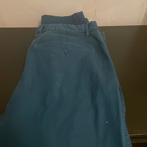 Teal chinos